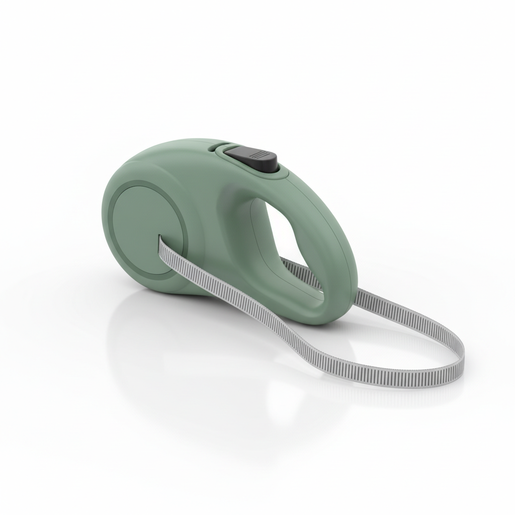 Two Paws™ Retractable Dog Lead — 5m Tape with One-Touch Brake