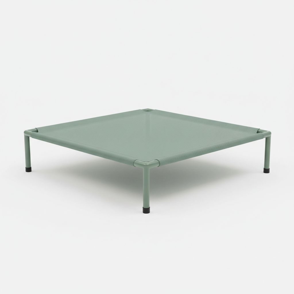 Two Paws™ Elevated Dog Bed — Raised Mesh Frame, Indoor & Outdoor